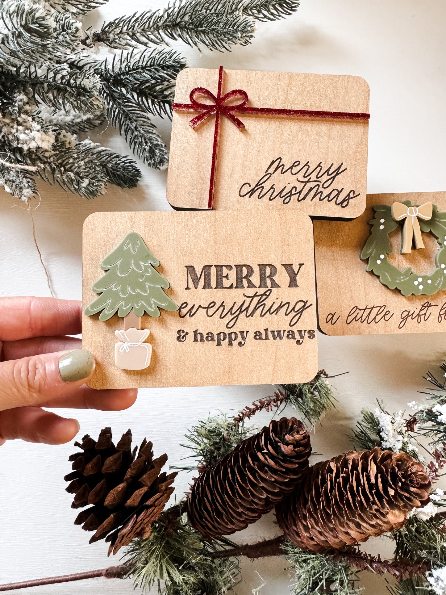 Christmas Gift Card Holder| Pick Your Style | Gift Idea | Sliding Gift Card Holder | Merry Everything | Gift Giving