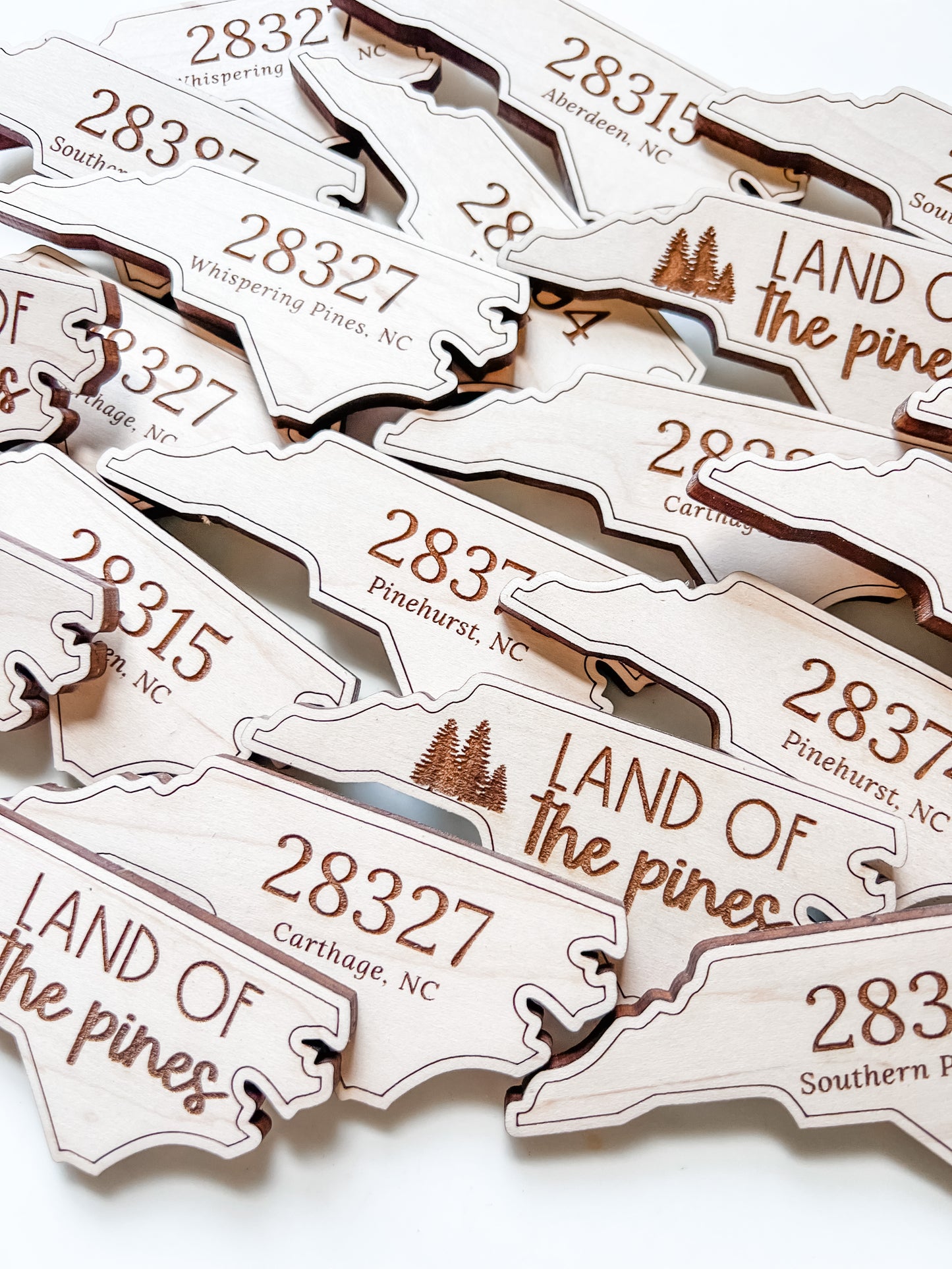 North Carolina Zip Code Ornament