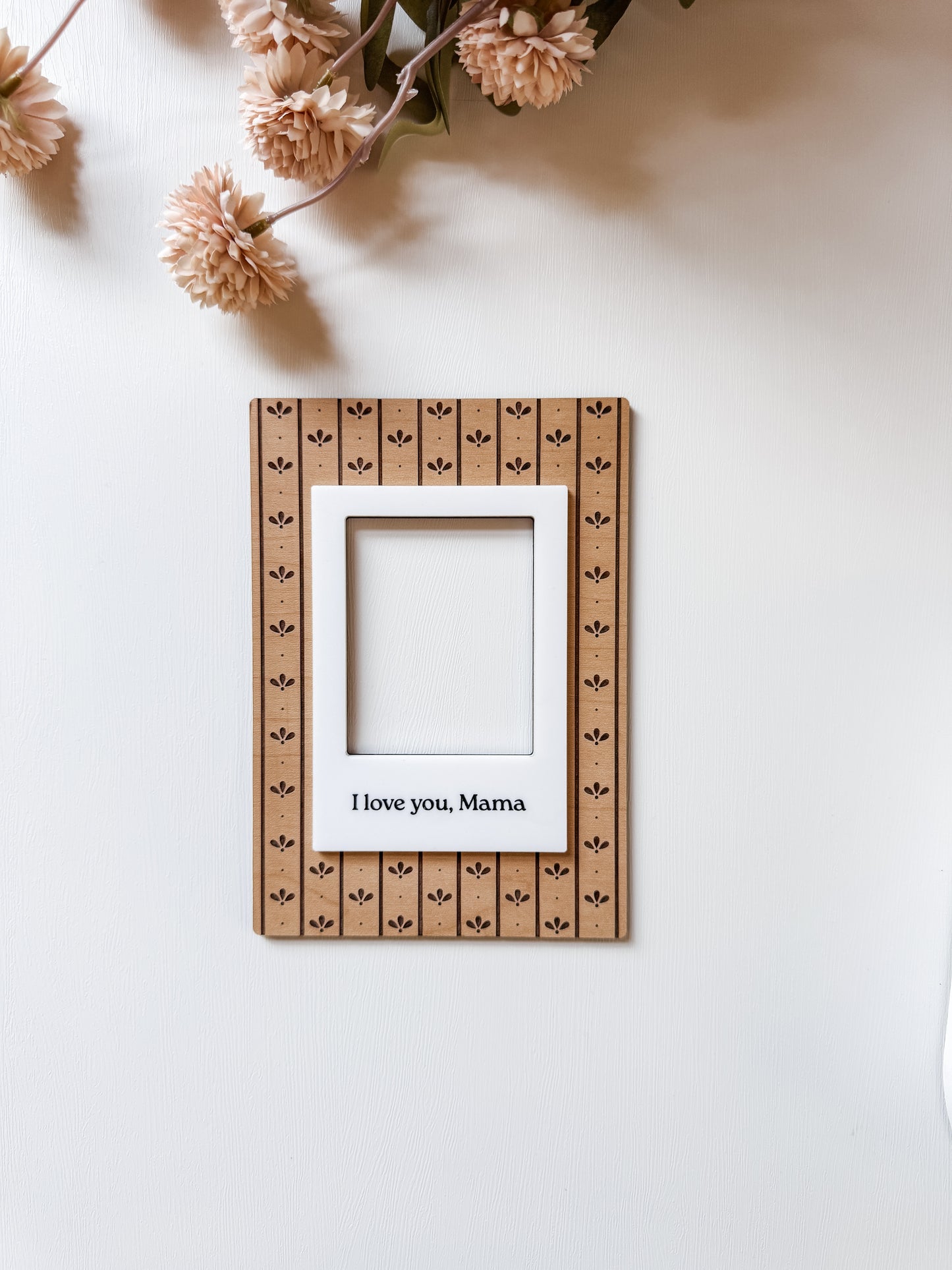 Pattern Mother's Day Photo Frame | Mother's Day Gift Frame | Custom Picture Frame | Sentimental Gift | Gift For Mom