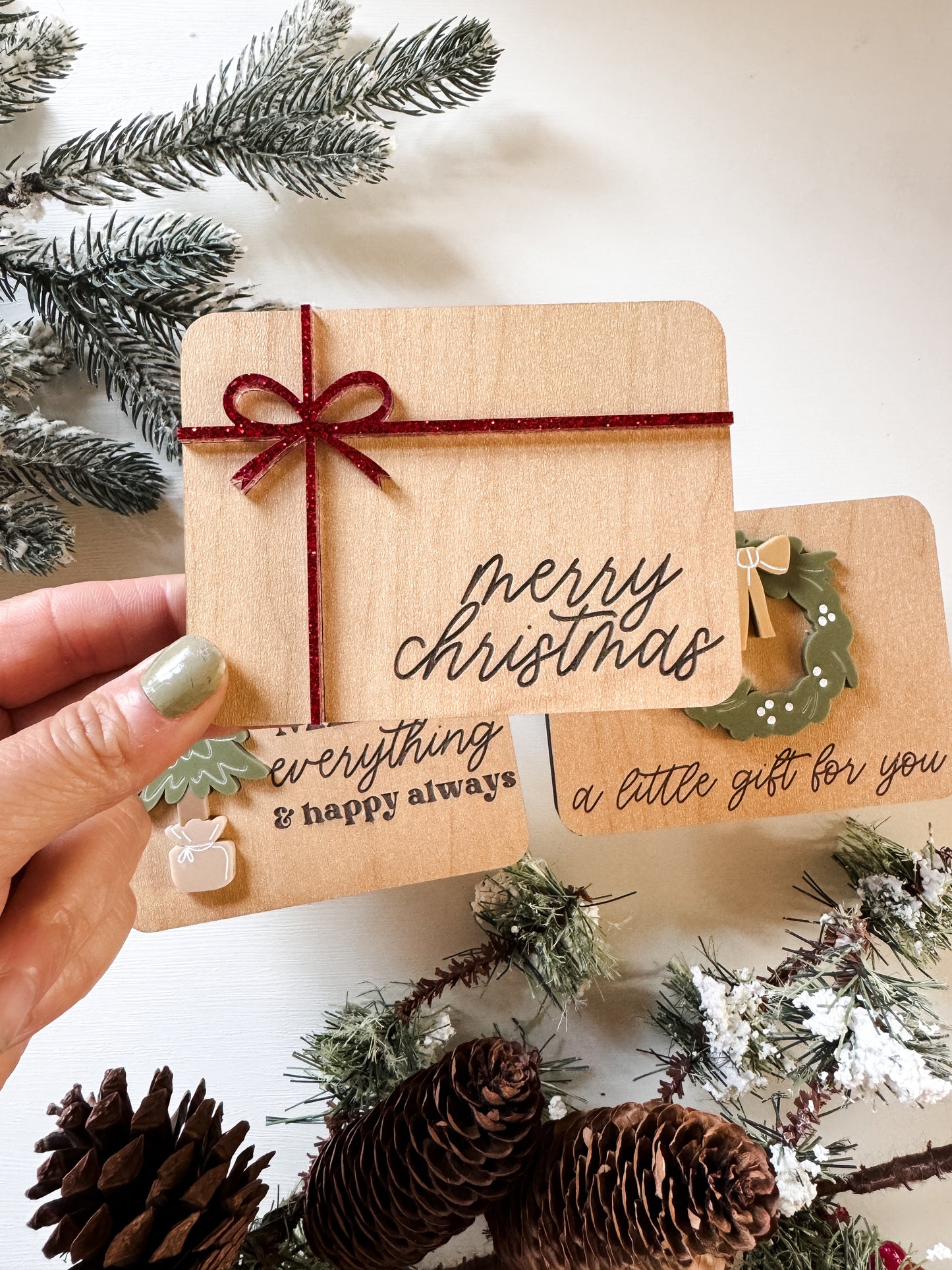 Christmas Gift Card Holder| Pick Your Style | Gift Idea | Sliding Gift Card Holder | Merry Everything | Gift Giving