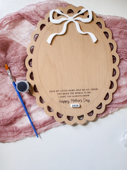 DIY Mother's Day Craft | Handprint Sign | Mother's Day Gift | Craft for Kids | Keepsake Gift