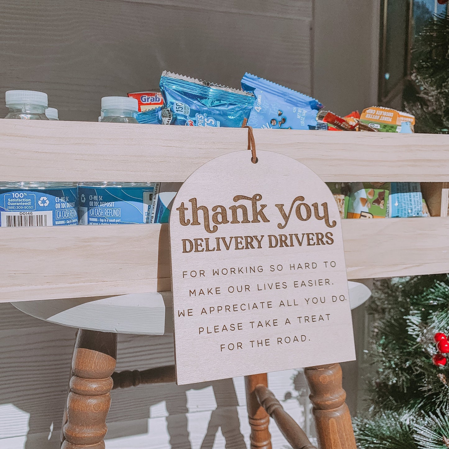 Thank You Delivery Drivers Sign | Appreciation Delivery Drivers | Postal Worker Appreciation | Crate Not Included