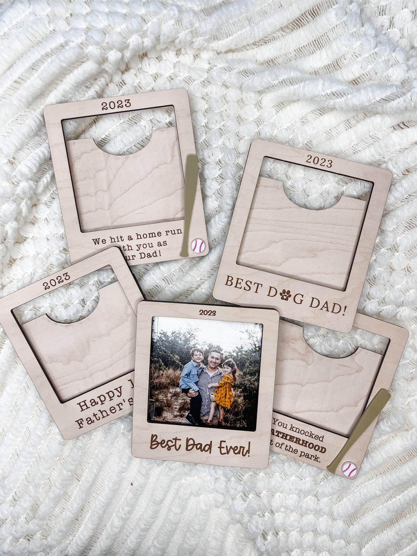 2024 Personalized Father’s Day Frame Magnet | Custom Picture Frame | Sentimental Gift | Gift For Dad | Happy Father’s Day | Picture Frame