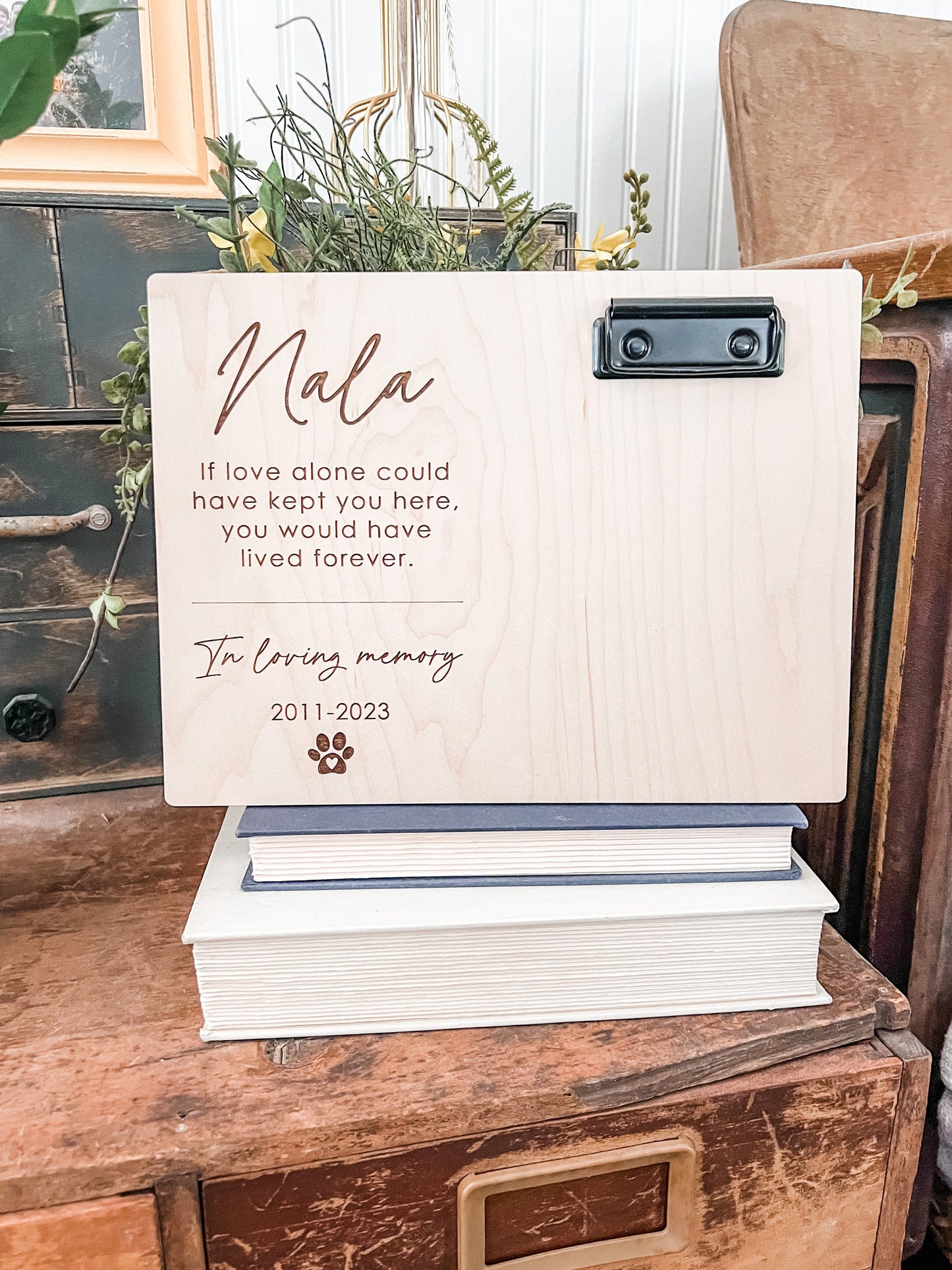 Personalized Pet Memorial Frame | Custom Picture Frame | Sentimental Gift | Pet Loss Gift | | Picture Frame