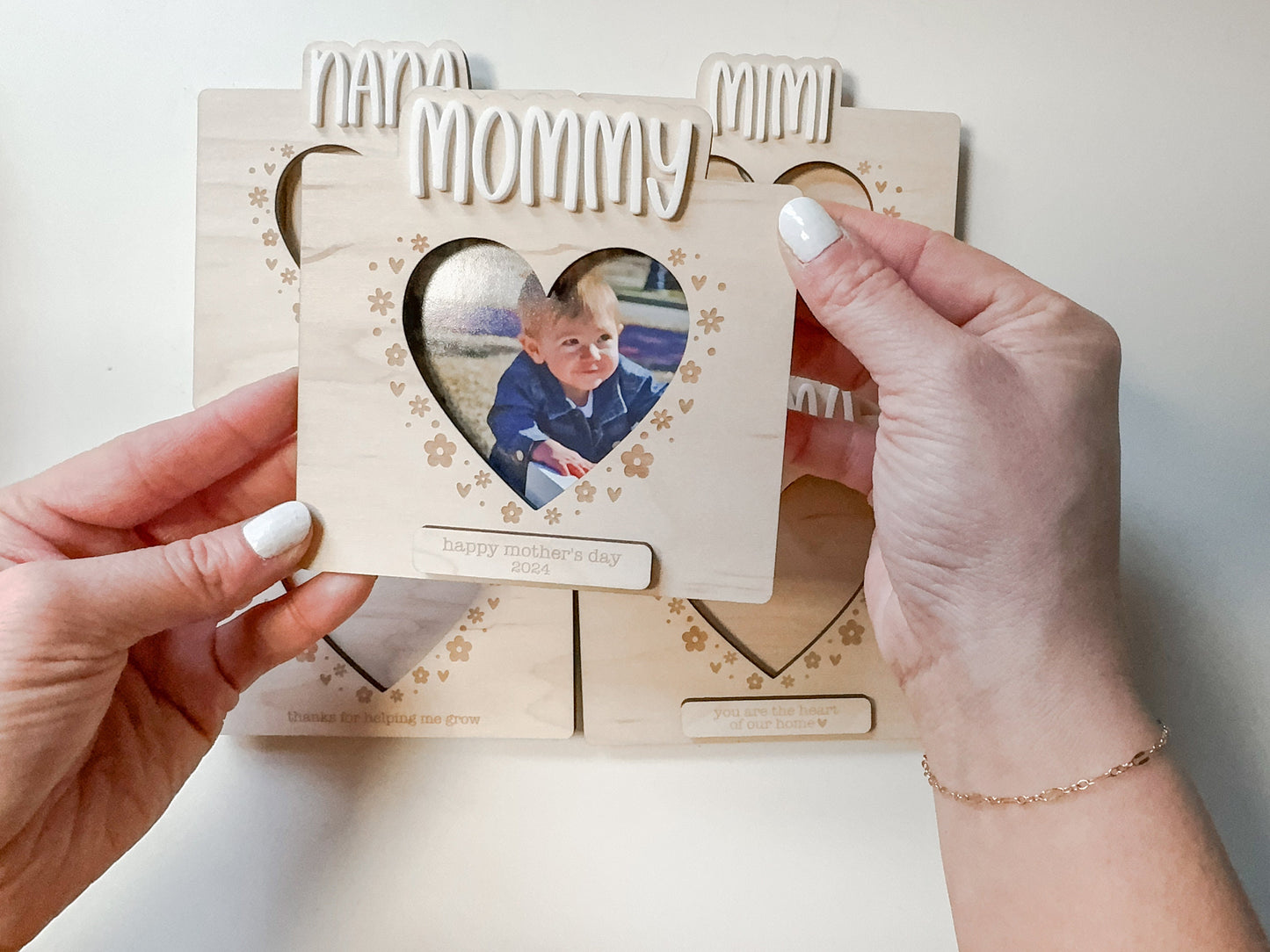 Personalized Mother's Day Magnet Frame | Sentimental Gift | Picture Frame | Mother's Day Gift | Handmade