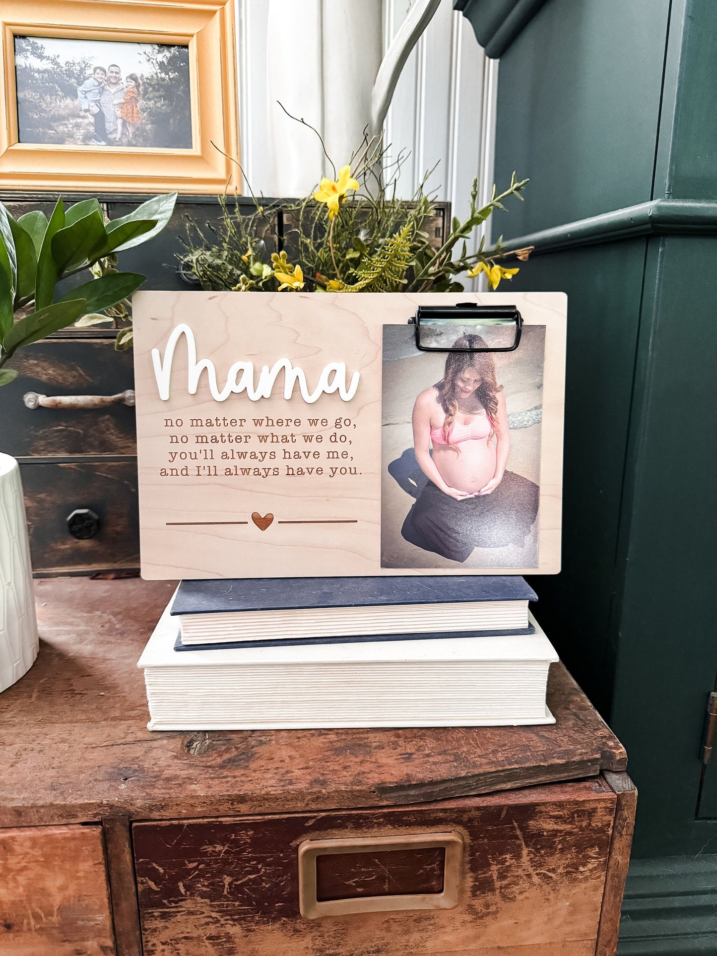 Personalized Mother's Day Gift, Custom Picture Frame | Mother Daughter Gift | Gift For Mom | Happy Mothers Day