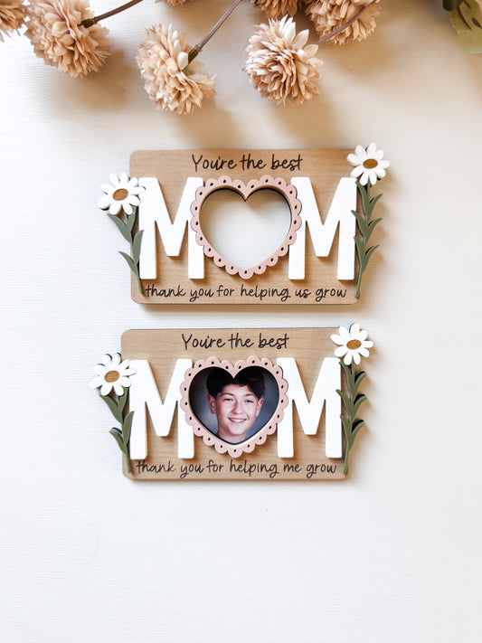 Youre the Best Mom Mother's Day Gift Frame Magnet | Custom Picture Frame | Sentimental Gift | Gift For Mom | Mother's Day