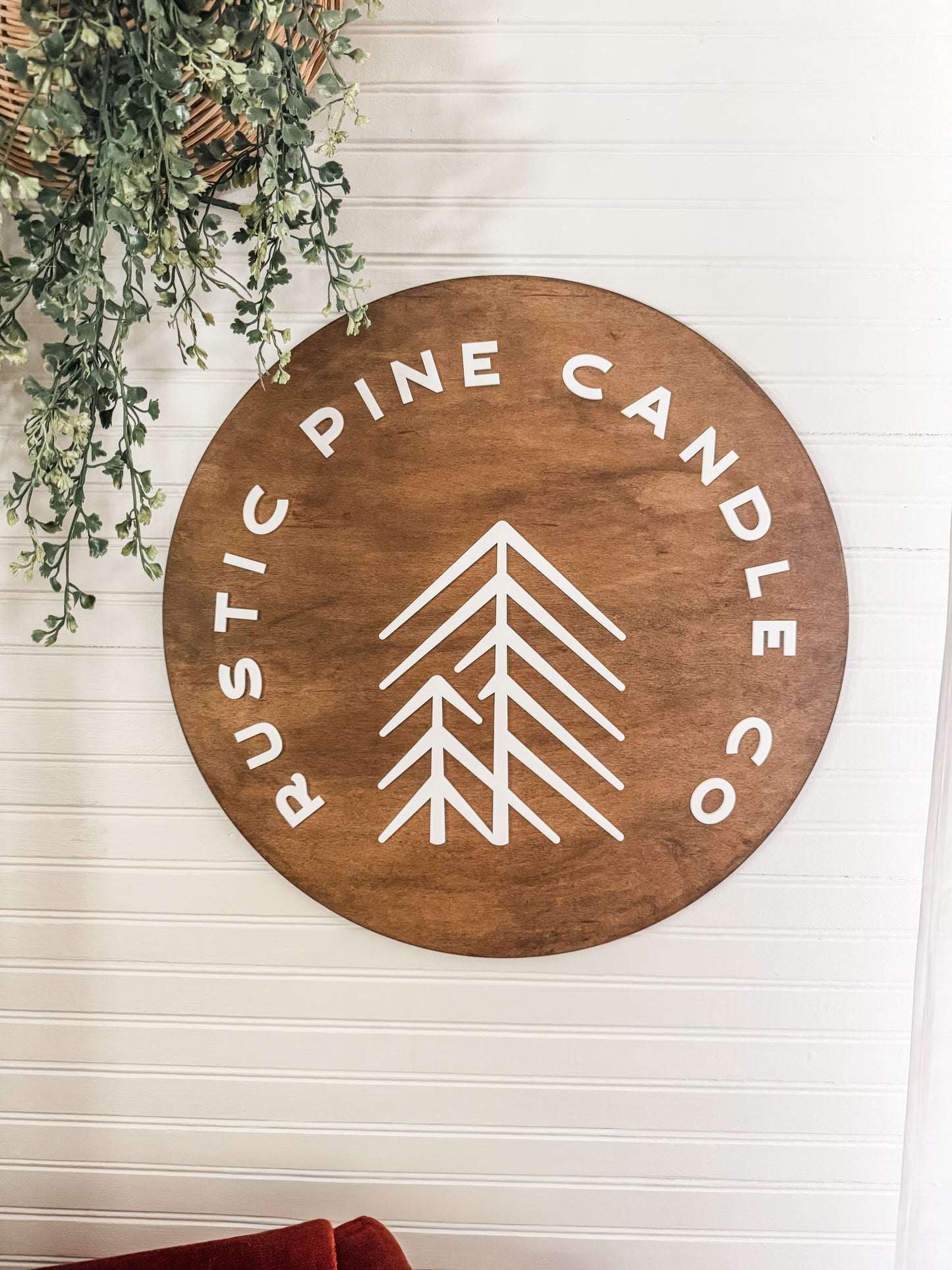 Business Logo Sign | Branding Round Circle Sign