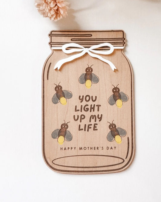 DIY Mother's Day Craft | Fingerprint Sign | Mother's Day Gift | Craft for Kids | Keepsake Gift