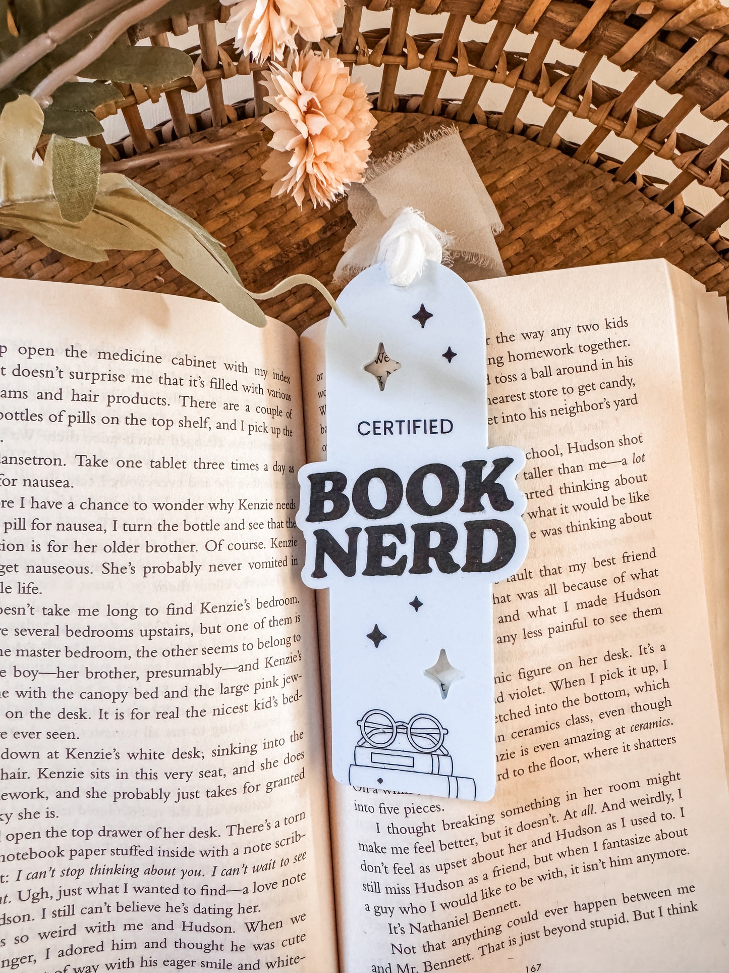 Certified Book Nerd Bookmark