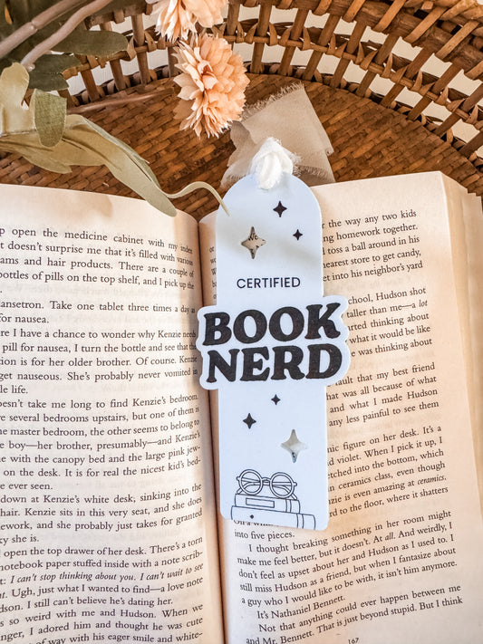 Certified Book Nerd Bookmark