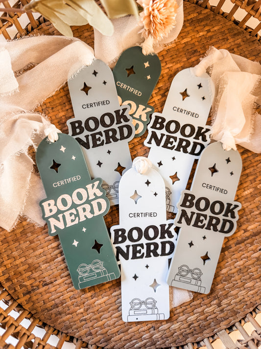 Certified Book Nerd Bookmark