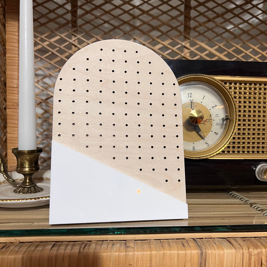 Minimalist Arch Earring Display |Stud Earring Organizer | Earring Stand | Stud Earring Display