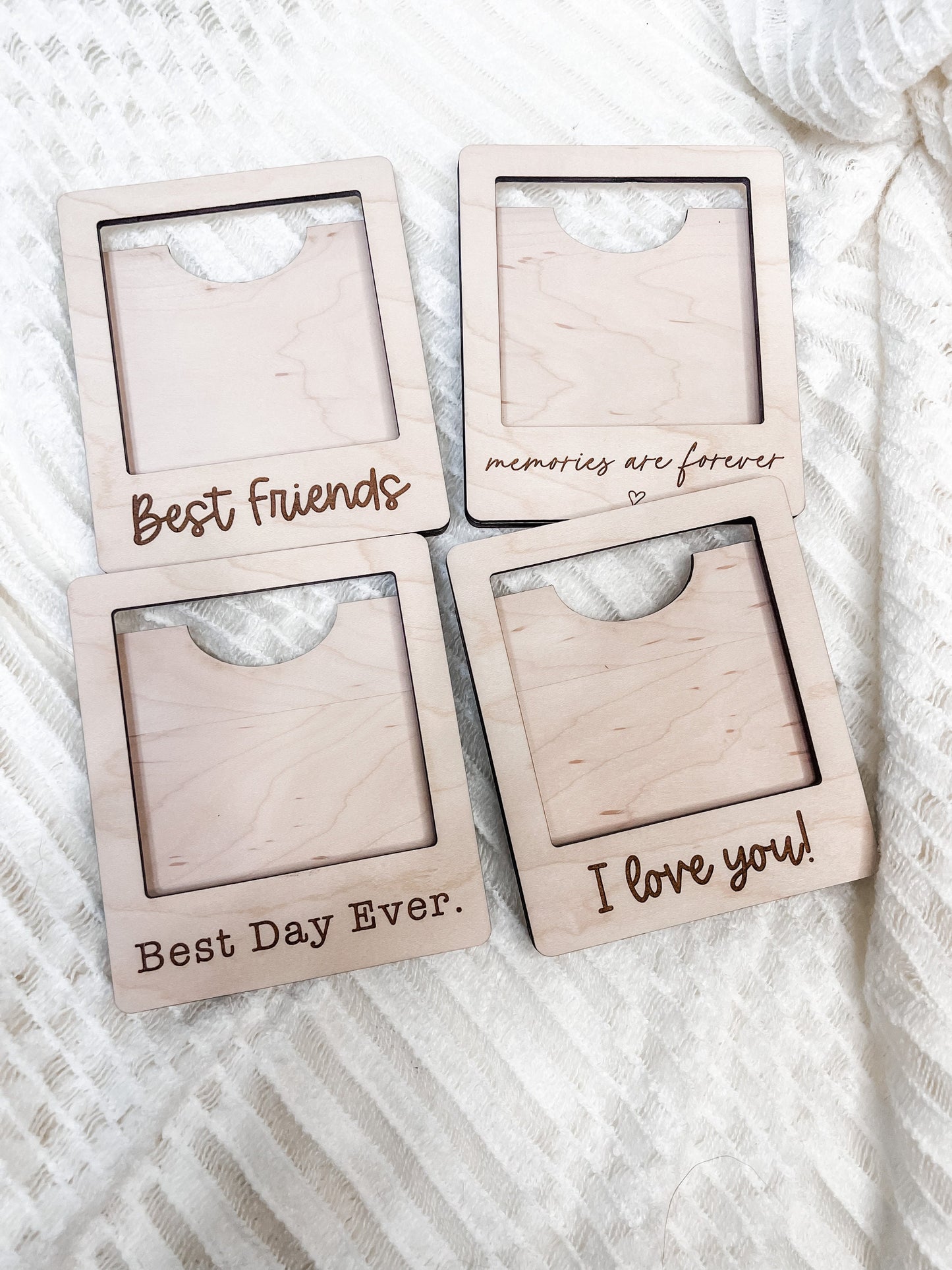 Personalized Picture Frame Magnet, Custom Picture Frame | Sentimental Gift | Picture Frame | Best Friends | Baby Announcement | Handmade
